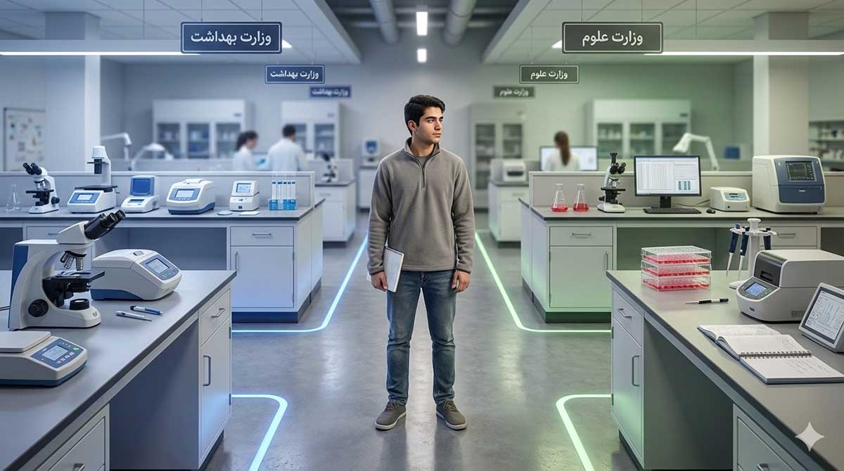 کارشناسی ارشد وزارت بهداشت یا وزارت علوم؟ کدام برای رشته‌های زیستی انتخاب بهتری است؟-زیست فناوران